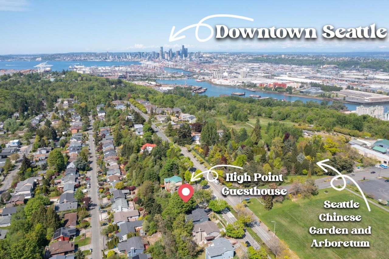 High Point Guesthouse - Next To Seattle Chinese Garden ภายนอก รูปภาพ